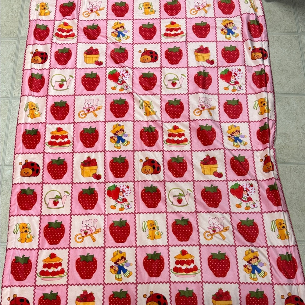 Strawberry Shortcake Blanket by Cakeworthy